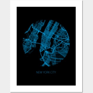 New York City Map Posters and Art